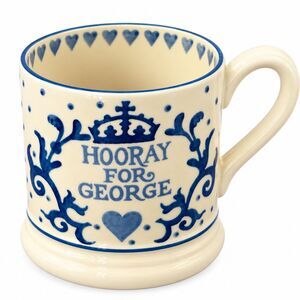 Emma Bridgewater Royal Baby Mug Hooray For George It's a Prince July 2013